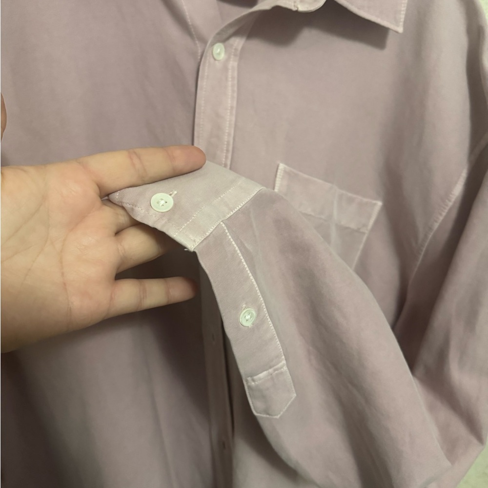 Zara Men's Casual Button Down Shirt - Picture 5 of 6